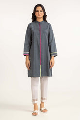 Dyed Cotton Yarn Dyed Embroidered Shirt GLW-23-102